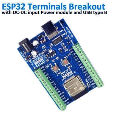 ESP32 Screw Terminals Breakout Board