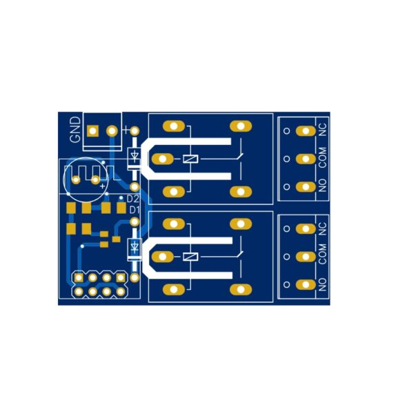 PCB For ESP8266 Dual Relay Module