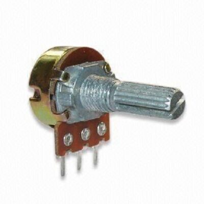 Potentiometer with metal shaft axe 220K Ohm