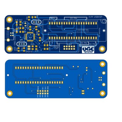 PCB For AVR ISP USBasp Programmer with ZIF 40pin Universal IC Seat