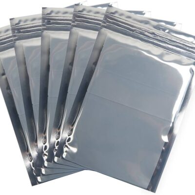 ziplock 80x120mm antistatic Resealable Zipper bag for Electronic Devices