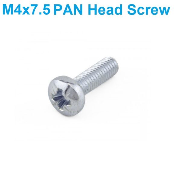M4x7.5 Pan Head Screw