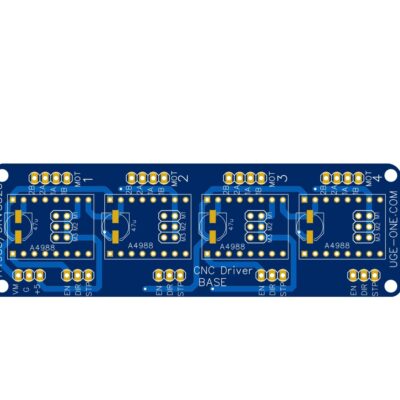 PCB For 4 Axis Stepper Driver Base Module