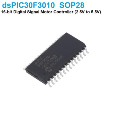 dsPIC30F3010 16-bit Digital Signal Controller 30MHZ 24KB flash 28pin SMD SOP28