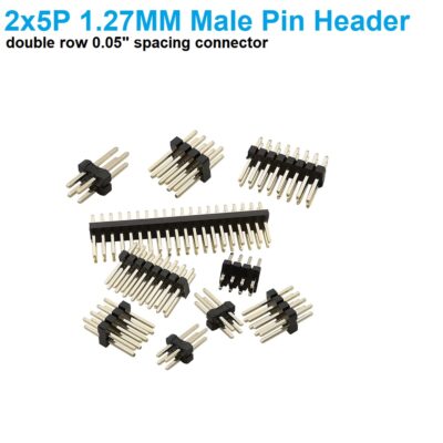 Pin Header Male 2X5 Connector 1.27mm pitch