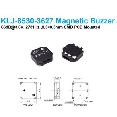 SMD Active magnetic Buzzer KLJ-8530-3627