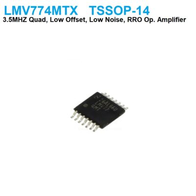 LMV774MTX Quad  Low Offset Low Noise RRO Operational Amplifier TSSOP14