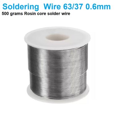 SOLDERING WIRE 0.6mm 0.5Kg 63/37 Lead Tin rosin Core