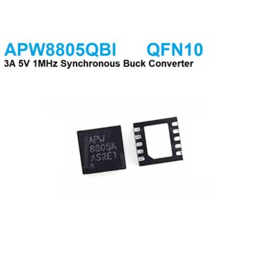 APW8805QBI high efficiency 1MHz 3A 5V synchronous step down regulator QFN10