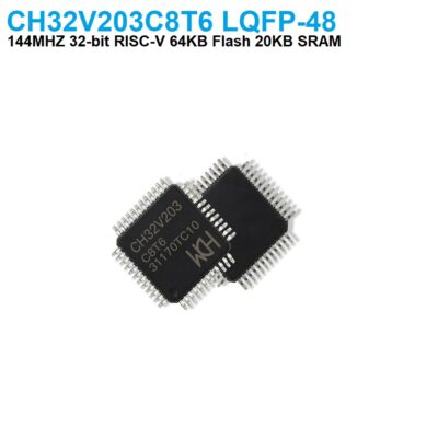 CH32V203C8T6 LQFP48 144MHZ RISC-V industrial-grade microcontroller