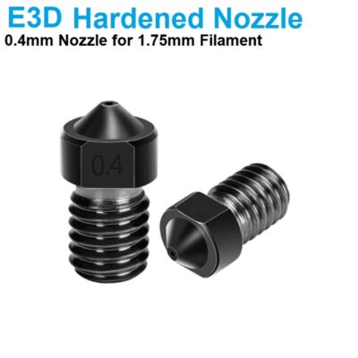 E3D V6 Hardened Steel Nozzle 0.4mm for 1.75mm Material