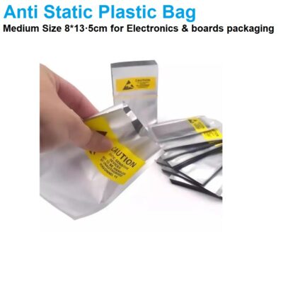 AntiStatic Plastic Packaging Bag 8×13.5cm