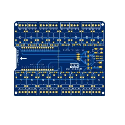 PCB for ESP32 16 Channels Relay Module IOT Development Board
