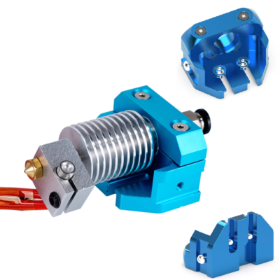 3D Printer Modified E3dV6 Extruder Fixed Bracket Blue Holder Suitable for Ender3