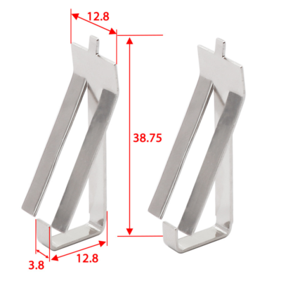 Heat Bed Lattice Glass Stainless Steel Fixed Holder Clamp 3D Printing Accessories