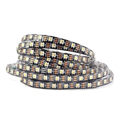 5V WS2812B Epoxy 1m Disc with adhesive 60LED per Meter Blackboard Strip