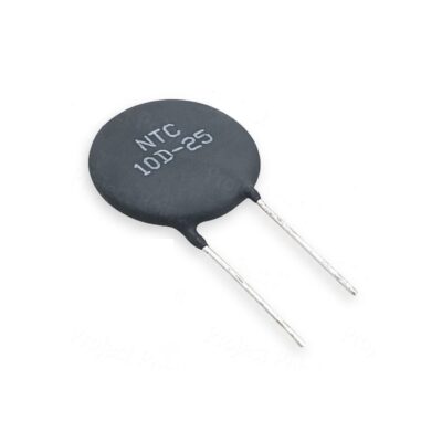 NTC inrush current limiting Thermistor 10D-25
