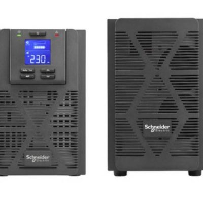 SRVS1KIL Easy UPS 1 Ph OnLine 1000VA Tower 230V 3x IEC C13 outlets Intelligent Card Slot LCD Extended runtime