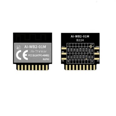 Ai-WB2-01M WiFi BLE5 serial port transparent transmission module