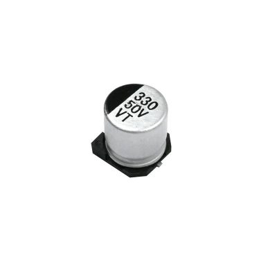 SMD Aluminum Electrolytic Capacitor 330uF 50v 10*10.5 mm
