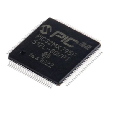 PIC32MX795F512L-80I PT TQFP-100 32-bit microcontroller