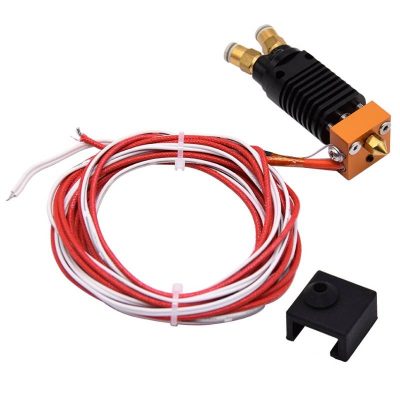 3D Printer Dual Color Extruder PrintHead Accessories 12V 40W