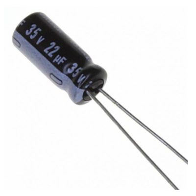 22uF 35V Electrolytic Capacitor