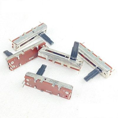 35mm mixer fader 20K Single channel straight sliding potentiometer