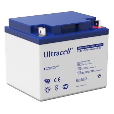 Ultracell Battery 12V 40A Sealed Lead Acid Battery