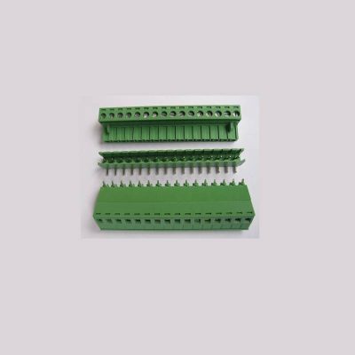 16P SCREW TERMINAL BLOCK M/F 16 POLE 5.0MM