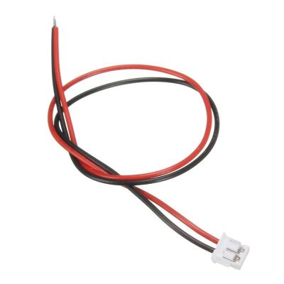 JST Cable Single Head XH 2.0mm 15CM White Plug Cable with Tinned 2Pin