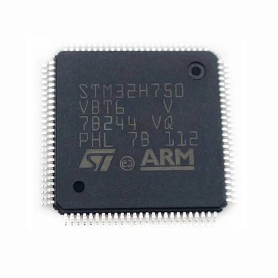 STM32H750VBT6 128K flash 1M SRAM ARM Cortex-M7 480MHZ Microcontroller LQFP-100