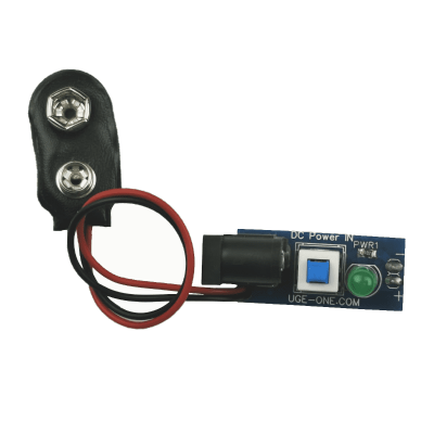 DC Jack Female and 9V Clip Breakout Module For BreadBoard