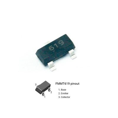 FMMT619 50V 2A NPN transistor transistor SOT-23