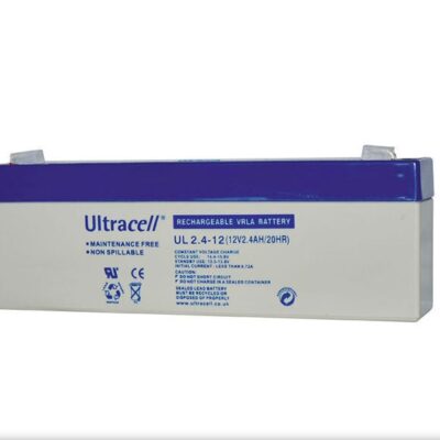 Ultracell Battery 12V 2.4AH Sealed Lead Acid Battery