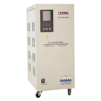 ULTRA Single Phase 30kVA Voltage Stabilizer – Servo Pro
