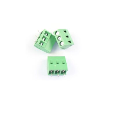 KF128-5.0-03P 3 Pin PCB Screw Terminal Block Pitch 5mm 10A 300V 14.1mm Height