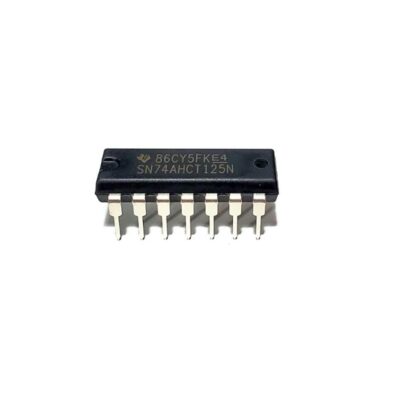 SN74AHCT125N quad channel non-inverting bus buffer with 3-state outputs