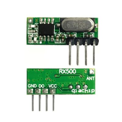 RX500 433MHz superheterodyne RF receiver module For ASK/OOK modulation