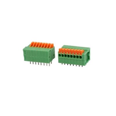 JIEKE-141R 8 Way mini screwless fast spring terminal block 2.54mm pitch