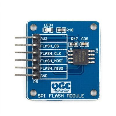 GD25Q128 16MB SPI NOR Flash Memory Module – 3.3V, 6-Pin Serial SPI Interface