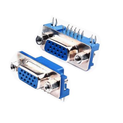 D-sub 15 Female VGA Connector PCB Mount